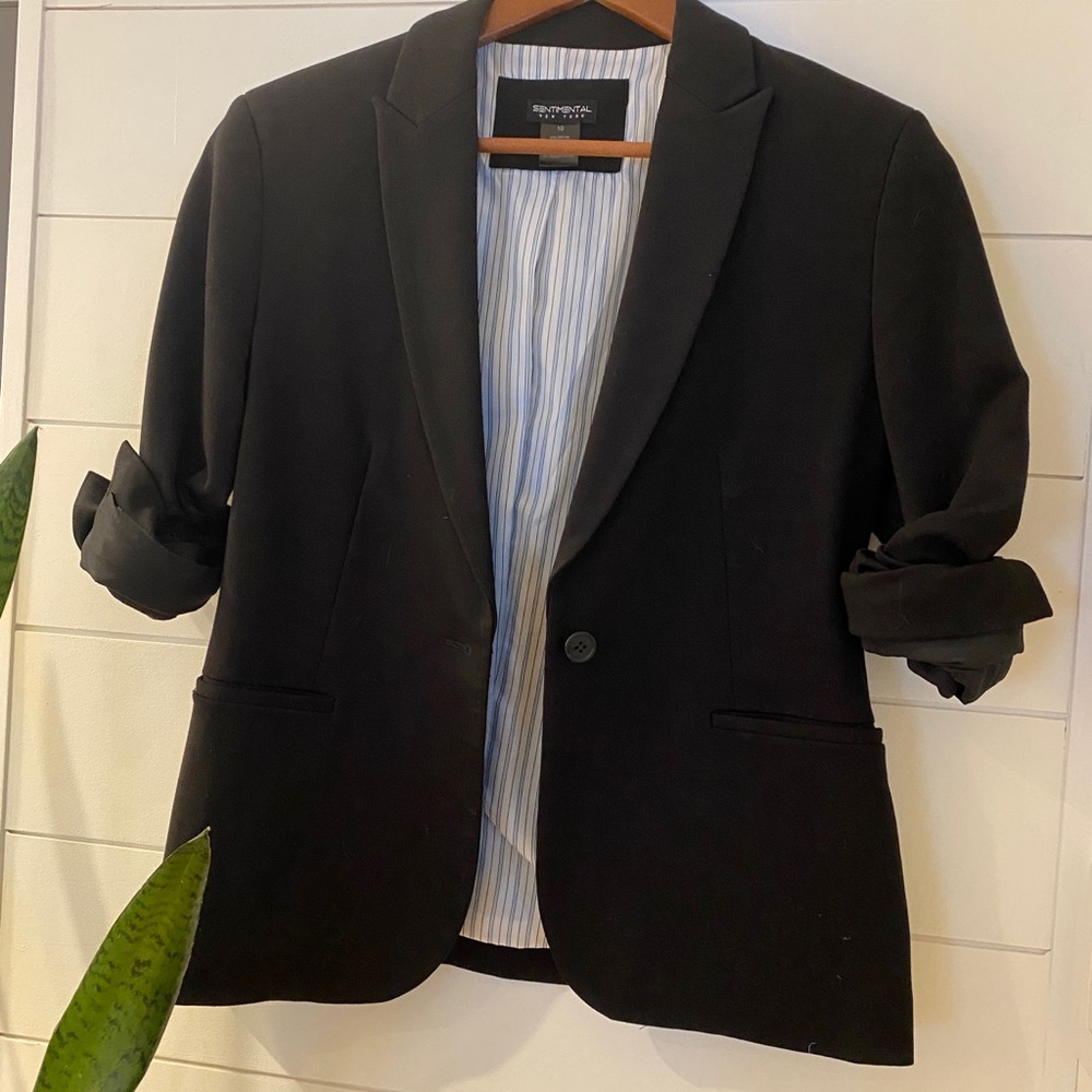 Sentimental New York blazer suit jacket